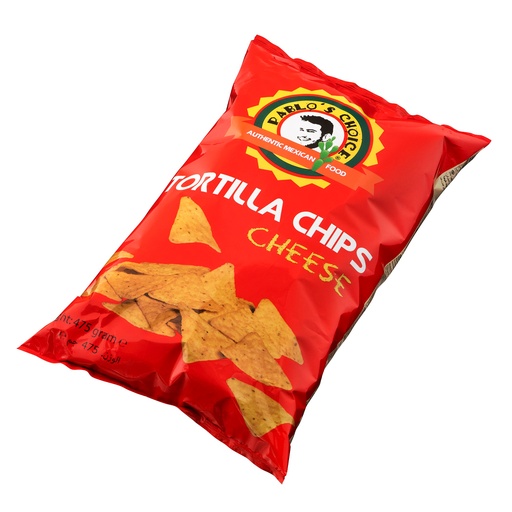 [319710] TORTILLA CHIPS CHEESE/ PABLO'S CHOICE 475GR L.A. STREETFOOD