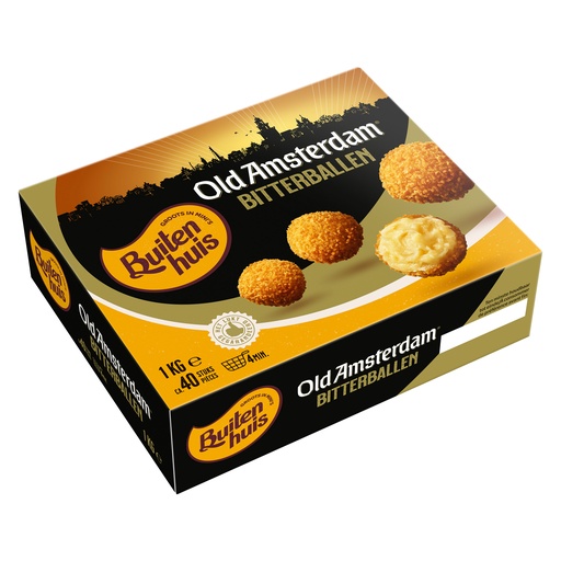[13525] Bitterbal Cheese Old Amsterdam Buitenhuis 40 x 25 gr