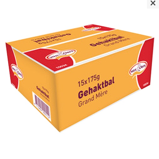 [11208] Gehaktbal Grand Mere Van Oers 25 x 120 gr