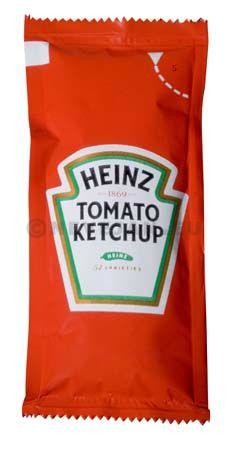 [27060] Tomates Ketchup Portions Sachets Heinz 200 x 11 gr