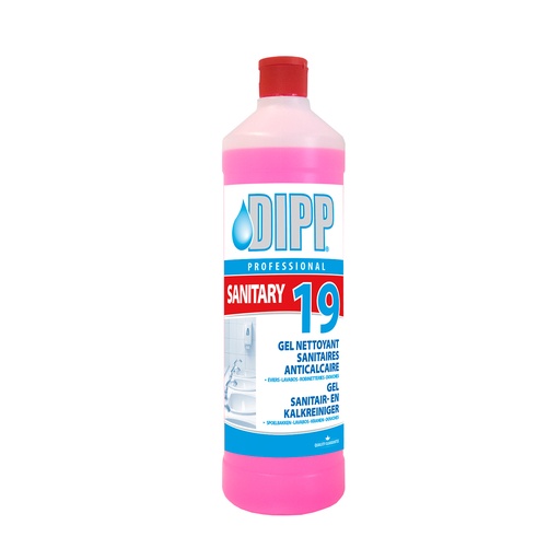 [909280] Sanitair- en kalkreiniger Gel Dipp (19) Bus 1 L