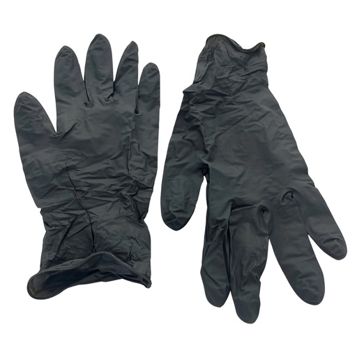 [89813] Handschoenen Nytril Zwart L Poedervrij 100 st.