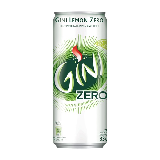 [710080] Gini Zero Sleek Can 4 x 6 x 33 cl