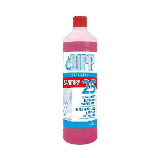[909281] Extra Krachtige Sanitair Ontkalker Dipp (25) 1 L