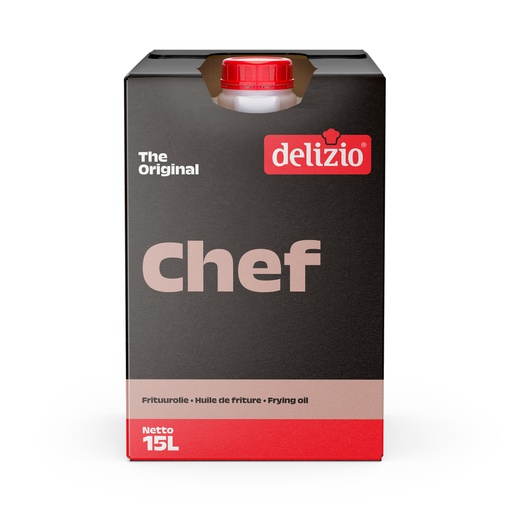 [31134] Huile Friterie (Mixed) Chef Delizio 15 L
