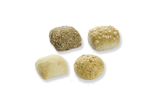 [138961] 2864 Broodjes Mini Resto Assorti Pastridor 100 x 35 gr
