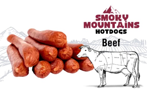 [11933] LA8403 Hot Dog Beef La Streetfood 10 x 90 gr