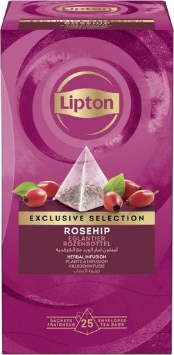 [73283] Lipton Thee Rozebottel Feel Good Selection 25 st