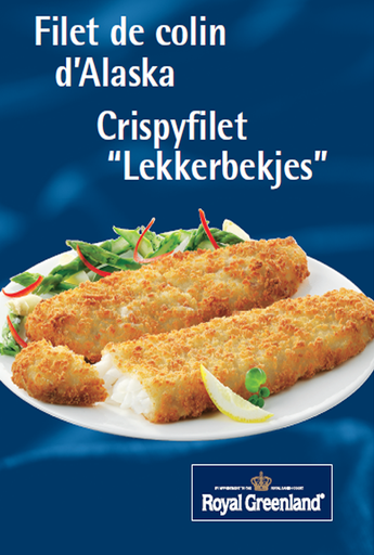 [14518] Lekkerbek Filet Crispy Borimex 10 x 150 gr