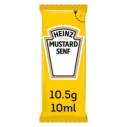 [270601] Saus Porties Mosterd Zakjes Heinz 200 x 10 ml