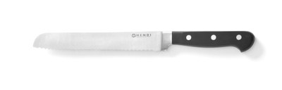 [90533] 781333 Bread Knife Forged Stainless Steel Kitchen Line 210/335 mm Hendi