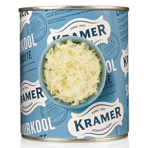 [21004] Zuurkool Kramer Blik 0,77 kg