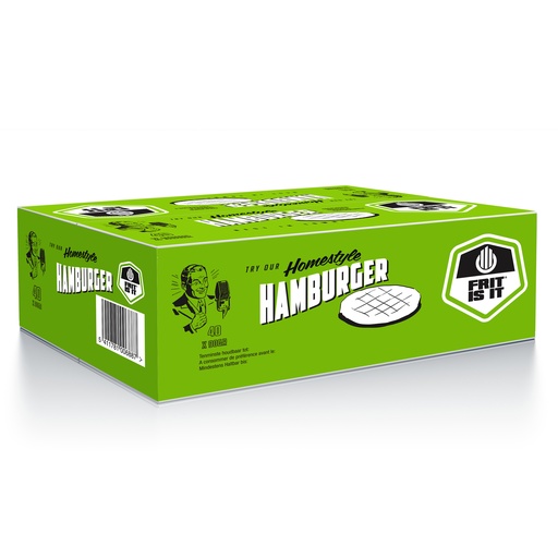 [11310] Hamburger Frit Is It 40 x 90 gr