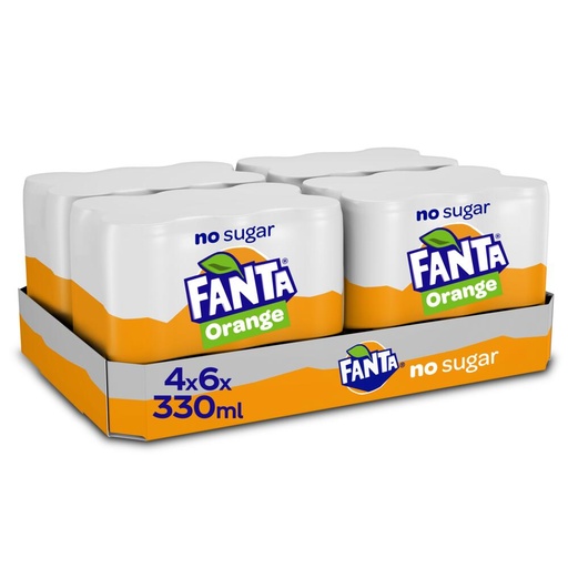 [71017] Fanta Zero Can 24 x 33 cl