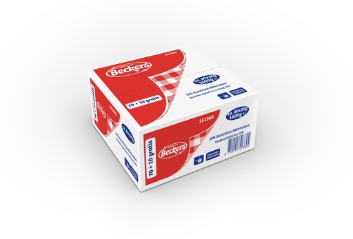 [135202] Bitterballen Runds 10%  Beckers 70+10 x 20 gr
