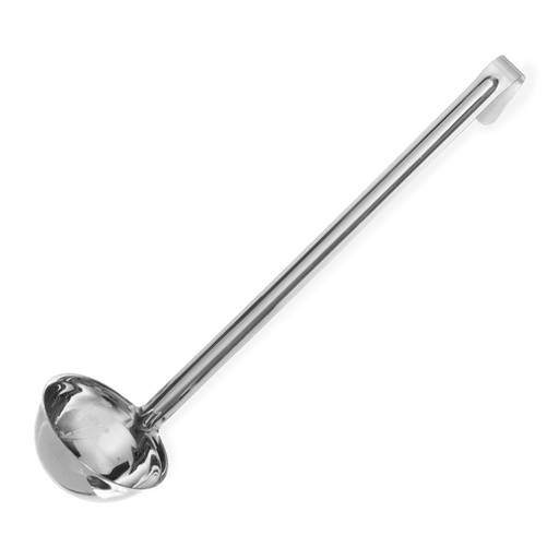 [90672] CUILLERE A ARROSER INOX 90X360MM 0.18L HENDI