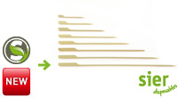 [88325] Bamboosticks Vlakke Achterzijde 18cm 250 st