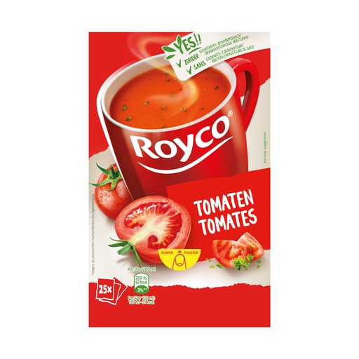 [40720] Royco Minute Soupe Tomates Classic 25 pcs