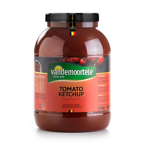 [26511] Tomaten Ketchup Vandemoortele Pet 3 L