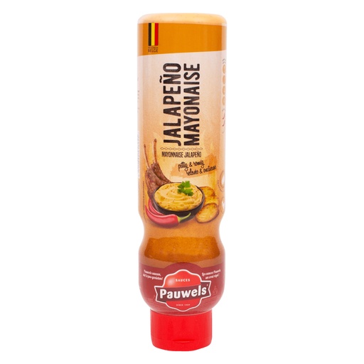 [25134] Mayonaise Jalapeno Pauwels Tube 1 L