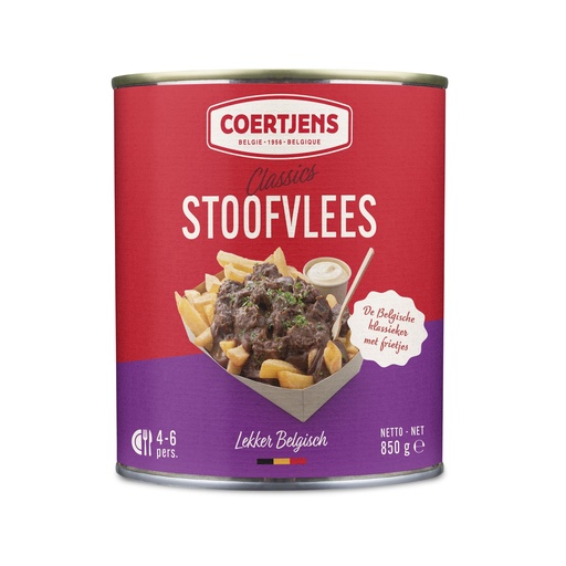 [22015] Stoofvlees Coertjens Blik 0,85 kg