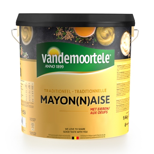 [250291] Mayonaise Met Ei Vandemoortele 10 L
